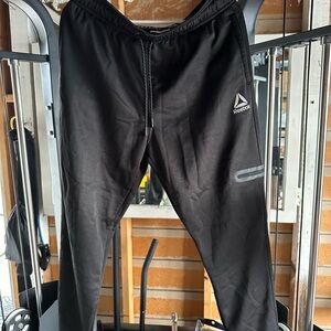 Reebok Men's Black Athletic Pants